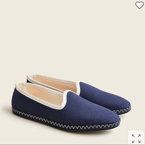 J. Crew Contrast tipped venetian loafers